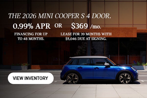 2026 MINI 4 Door APR Lease