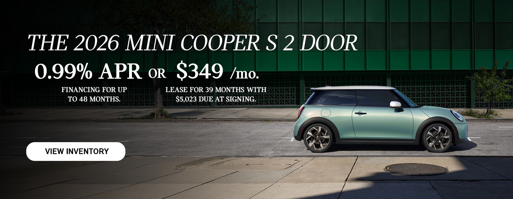 2026 MINI 2 Door APR Lease