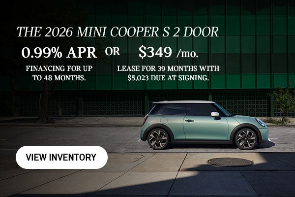 2026 MINI 2 Door APR Lease