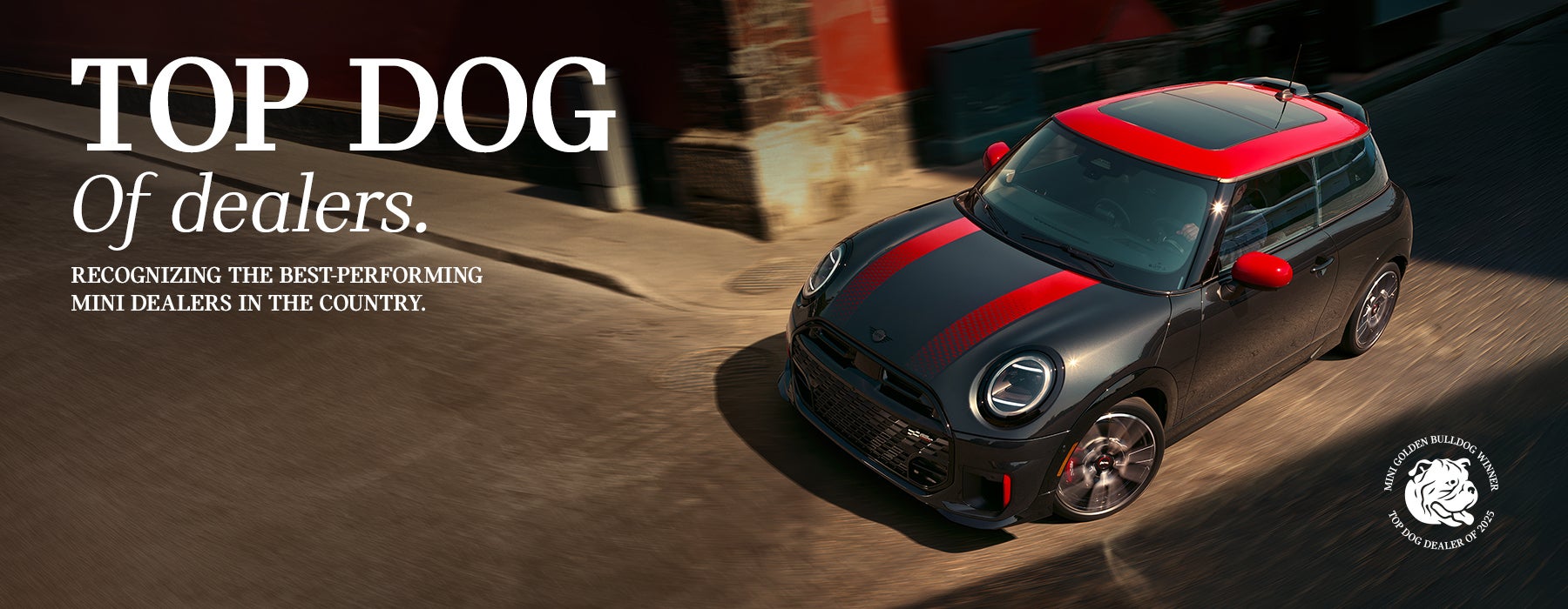 MINI Cooper parked side view