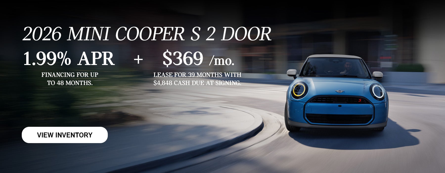 MINI 2 Door driving