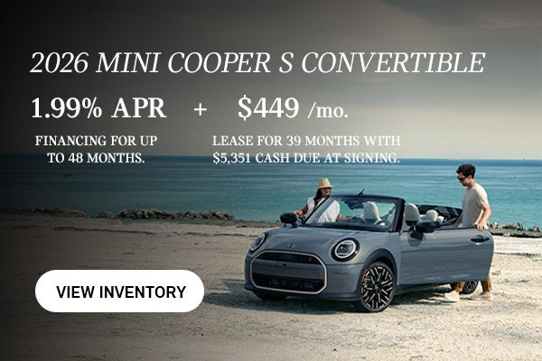 Cooper S Convertible parked