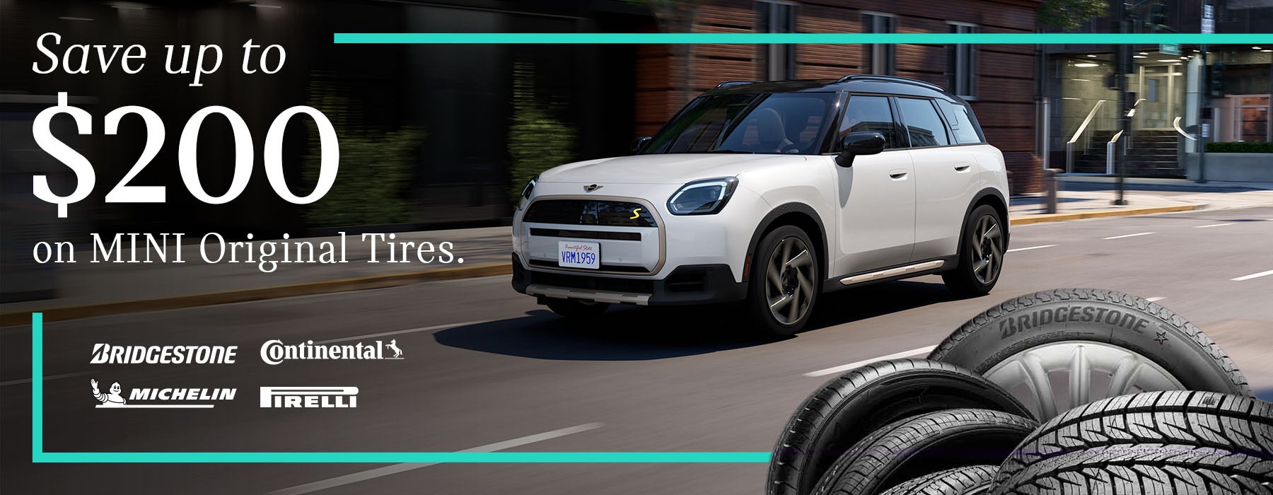 Save up to $200 savings on MINI Original Tire